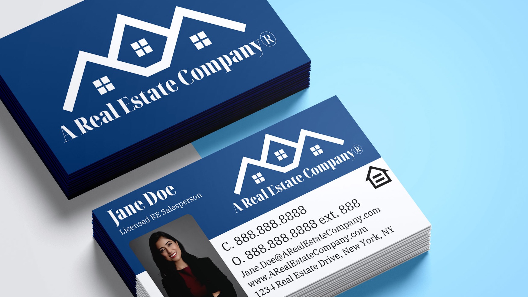 Business card mockup