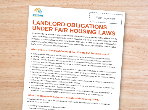 one pager mock up landlord
